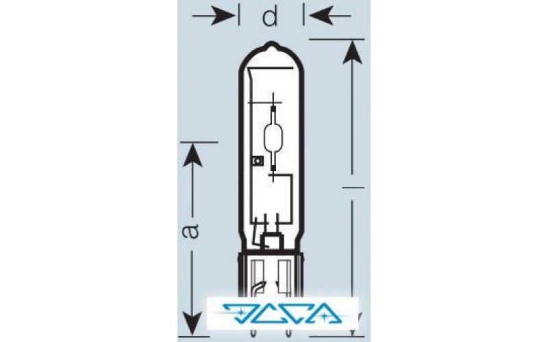 Лампа газоразрядная Osram HCI-TC 20/830 WDL PB