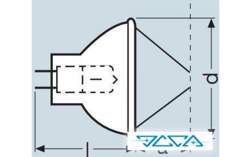 Лампа галогенная Osram 64615 HLX