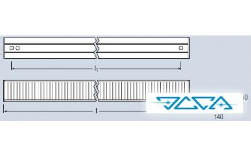 Светильник накладной Osram LUMILUX DUO EL-F/R 2x18W