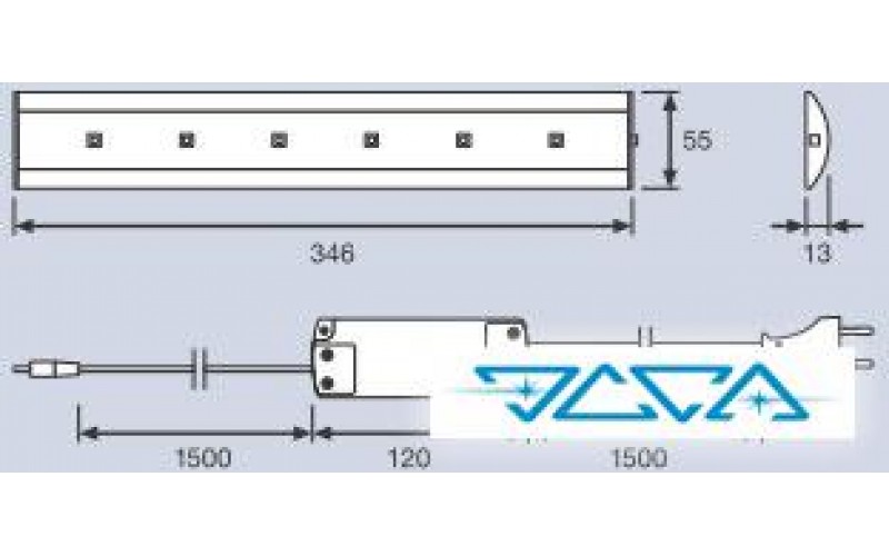 Светильник встраиваемый OSRAM Slim Shape LED 8W