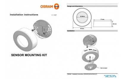 Установочный комплект Osram SENSOR KIT