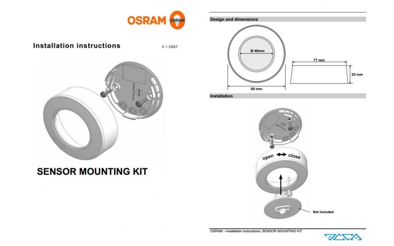 Установочный комплект Osram SENSOR KIT