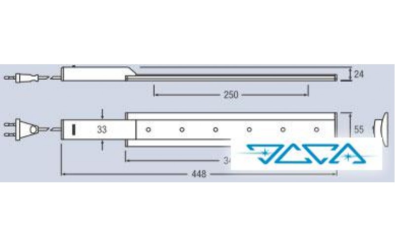 Светильник встраиваемый OSRAM LUMINESTRA eco LED 7W 3000K