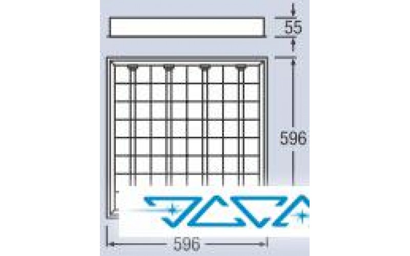 Светильник встраиваемый OSRAM DEDRA T5 VABS KIT 4x14W/840