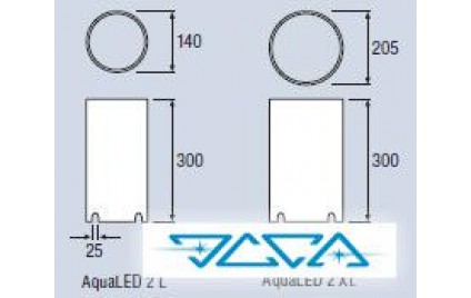 Монтажный стакан AquaLED 2 L