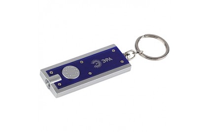 B23 Фонарь ЭРА LED брелок, пластик, бат в компл, бл (24/240/2400)