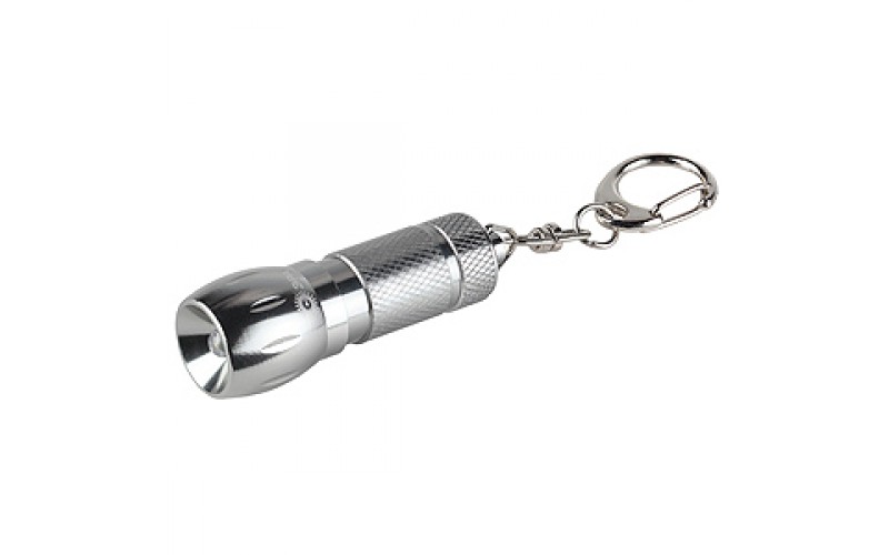 B25 Фонарь ЭРА LED брелок, алюм, бат в компл, бл (24/240/2880)