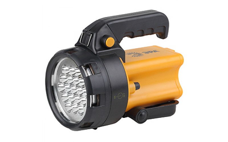 FA19M Фонарь ЭРА Акку 4.5Ah, 19xLED, ЗУ 220V+12V, карт (10/120)