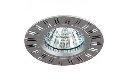 KL33 AL/SL Светильник ЭРА алюминиевый MR16,12V/220V, 50W серебро/хром (10/50/2500)