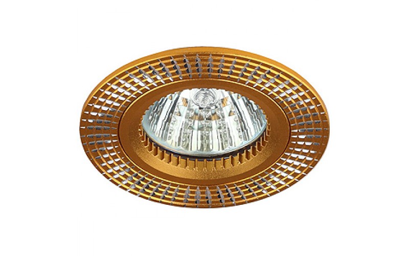KL32 AL/GD Светильник ЭРА алюминиевый MR16,12V/220V, 50W золото/серебро (10/50/2400)