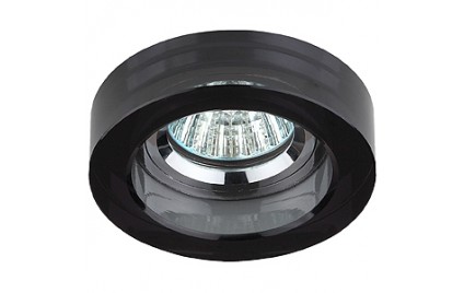 DK38 CH/BK Светильник ЭРА декор кругл «толст.стекло» MR16,12V/220V, 50W, хром/черный (3/30/900) DK38 CH/BK Светильник ЭРА декор кругл «толст.стекло» MR16,12V/220V, 50W, хром/черный (3/30/900)