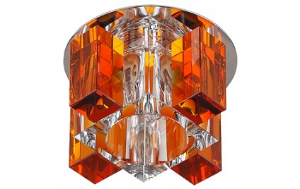 DK63 CH/WH/BR Светильник ЭРА декор «хрустальнй куб с вертик столб.2» G9,220V, 40W, хром/прозрачный/ DK63 CH/WH/BR Светильник ЭРА декор «хрустальнй куб с вертик столб.2» G9,220V, 40W, хром/прозрачный/