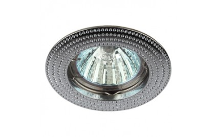KL55 CH Светильник ЭРА литой MR16,12V/220V, 50W хром (5/100/3000)