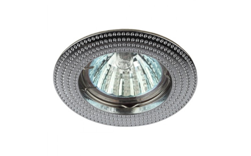 KL55 CH Светильник ЭРА литой MR16,12V/220V, 50W хром (5/100/3000)