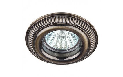 KL51 SB Светильник ЭРА антик «объём» MR16,12V/220V, 50W бронза (5/100/2100)