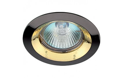 KL29 А GU/G Светильник ЭРА литой пов. «тарелка» MR16,12V/220V, 50W черный металл/золото (100/1400) KL29 А GU/G Светильник ЭРА литой пов. «тарелка» MR16,12V/220V, 50W черный металл/золото (100/1400)
