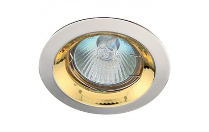 KL29 А SS/G Светильник ЭРА литой пов. «тарелка» MR16,12V/220V, 50W сатин серебро/золото (100/1400) KL29 А SS/G Светильник ЭРА литой пов. «тарелка» MR16,12V/220V, 50W сатин серебро/золото (100/1400)