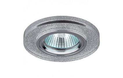 DK7 CH/SHSL Светильник ЭРА декор стекло круглое MR16,12V/220V, 50W, хром/серебряный блеск (50/2100) DK7 CH/SHSL Светильник ЭРА декор стекло круглое MR16,12V/220V, 50W, хром/серебряный блеск (50/2100)