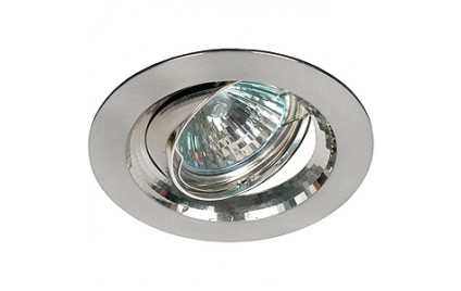 KL29 А SN/N Светильник ЭРА литой пов. «тарелка» MR16,12V/220V, 50W сатин никель/никель (100/1400) KL29 А SN/N Светильник ЭРА литой пов. «тарелка» MR16,12V/220V, 50W сатин никель/никель (100/1400)