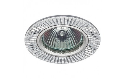 KL32 AL/SL Светильник ЭРА алюминиевый MR16,12V/220V, 50W серебро (50/2500)