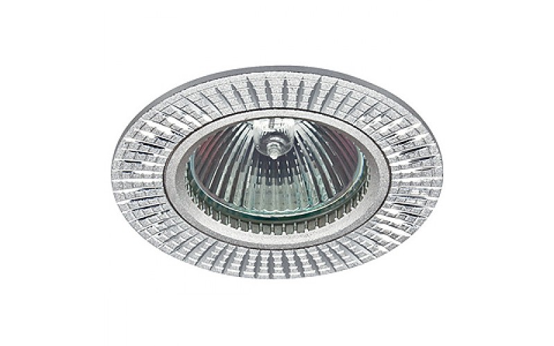 KL32 AL/SL Светильник ЭРА алюминиевый MR16,12V/220V, 50W серебро (50/2500)