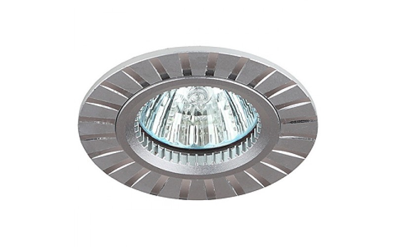 KL30 AL/SL Светильник ЭРА алюминиевый MR16,12V/220V, 50W серебро (50/2400)