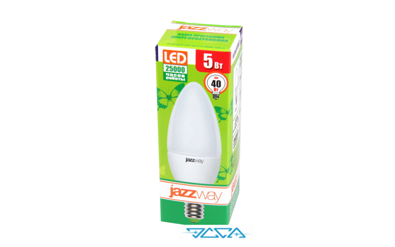 PLED-ECO-C37 5w 3000К Е27
