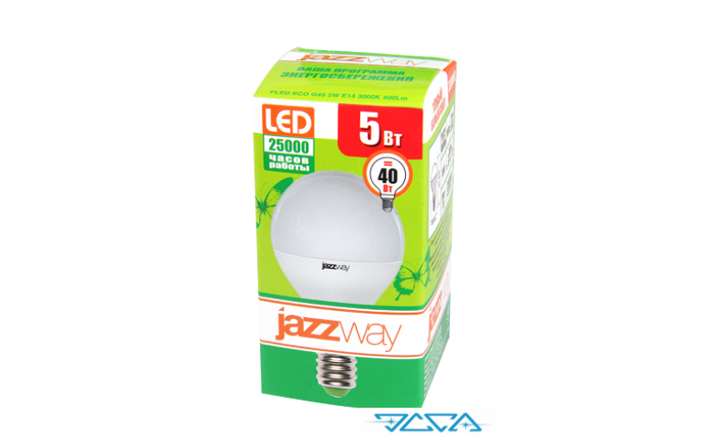 PLED-ECO-G45 5w 3000К Е14