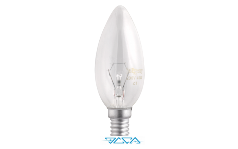 B35 240V 40W E14 clear