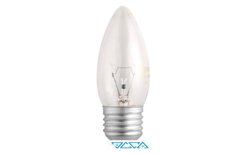 B35 240V 60W E27 clear